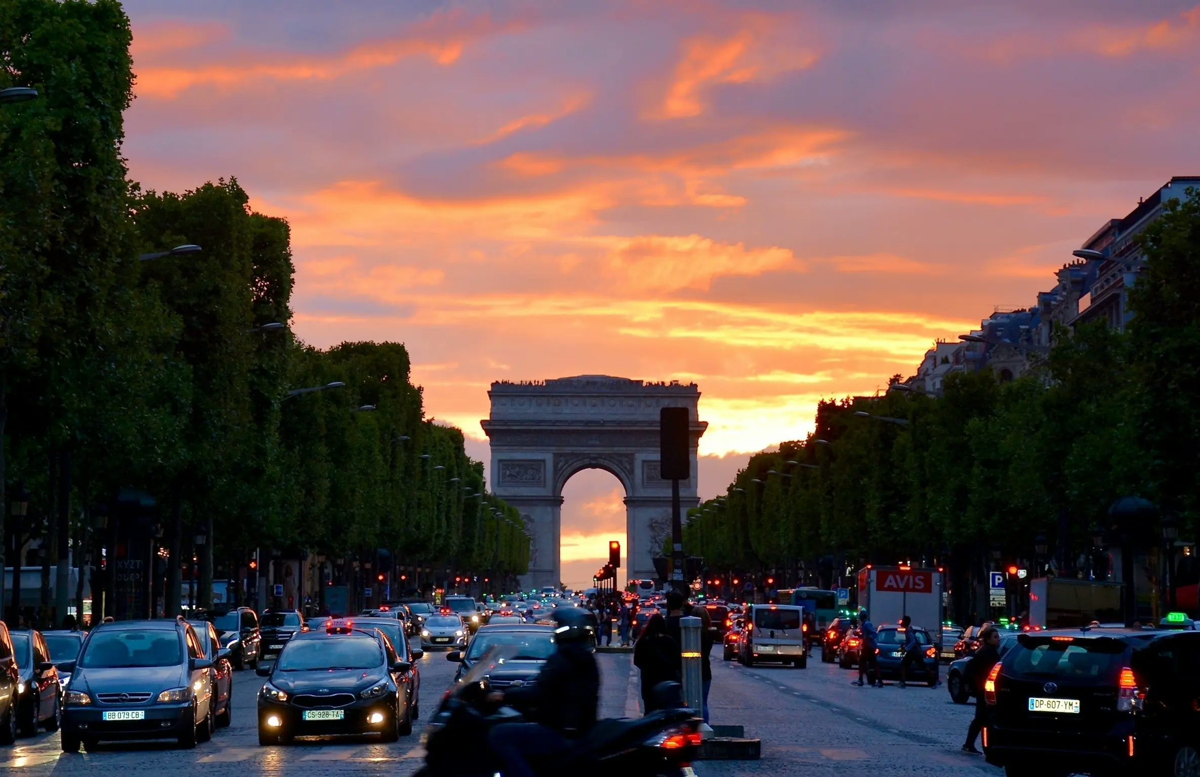 Historic landmarks of Paris 