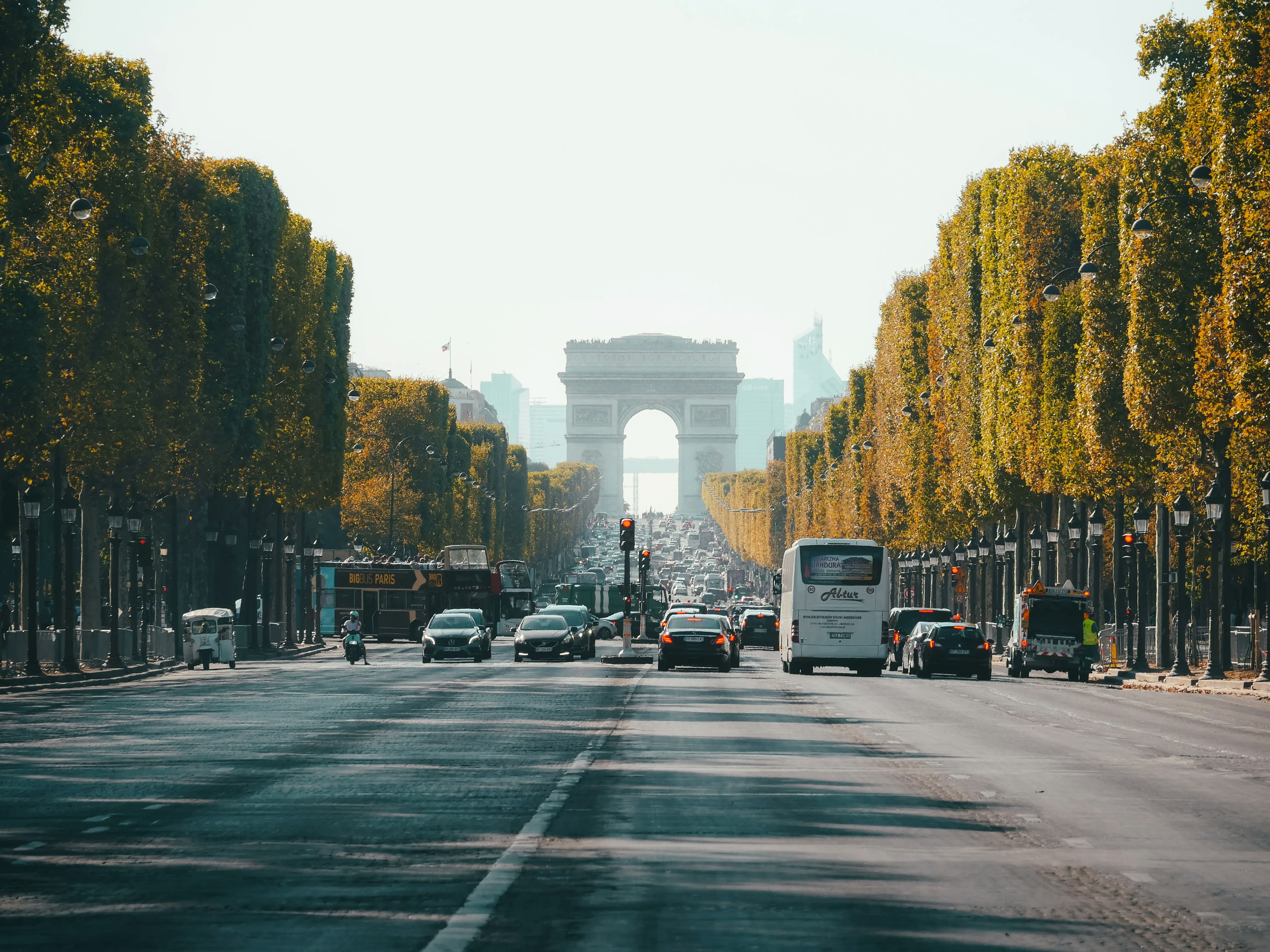 Strolling The Champs-Élysées