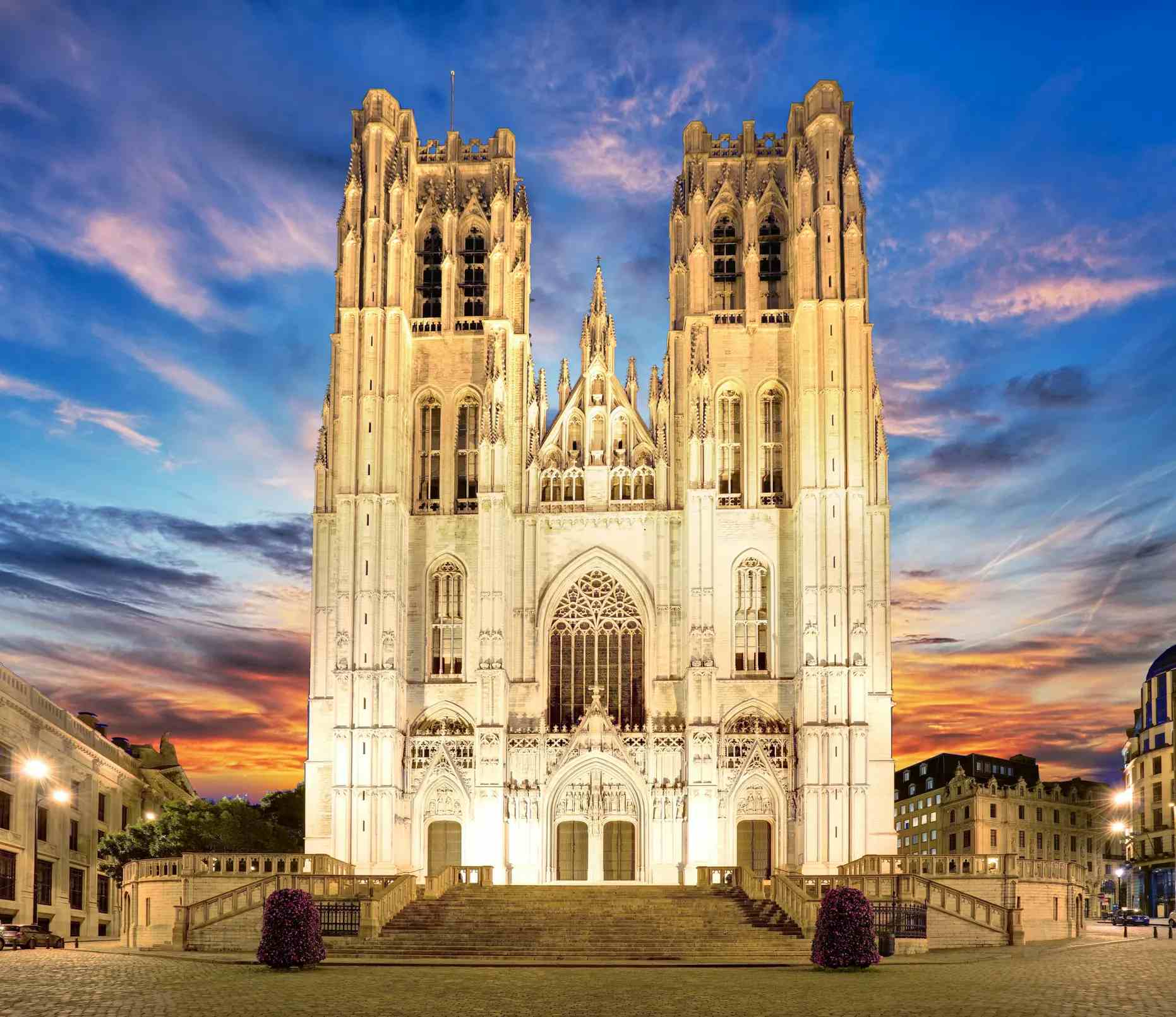 St Michael and St Gudula Cathedral, Brussels image