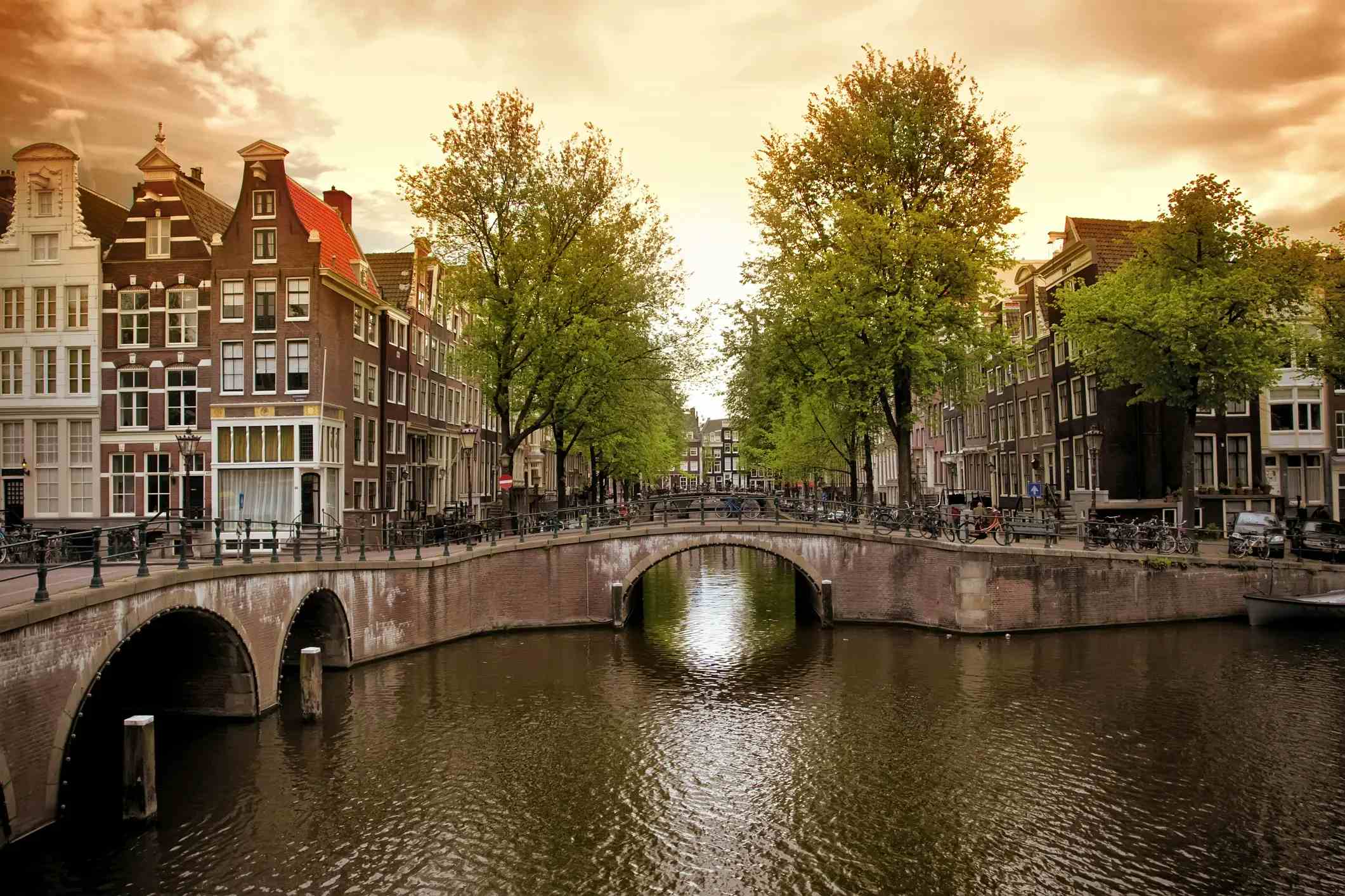 Kanäle in Amsterdam image