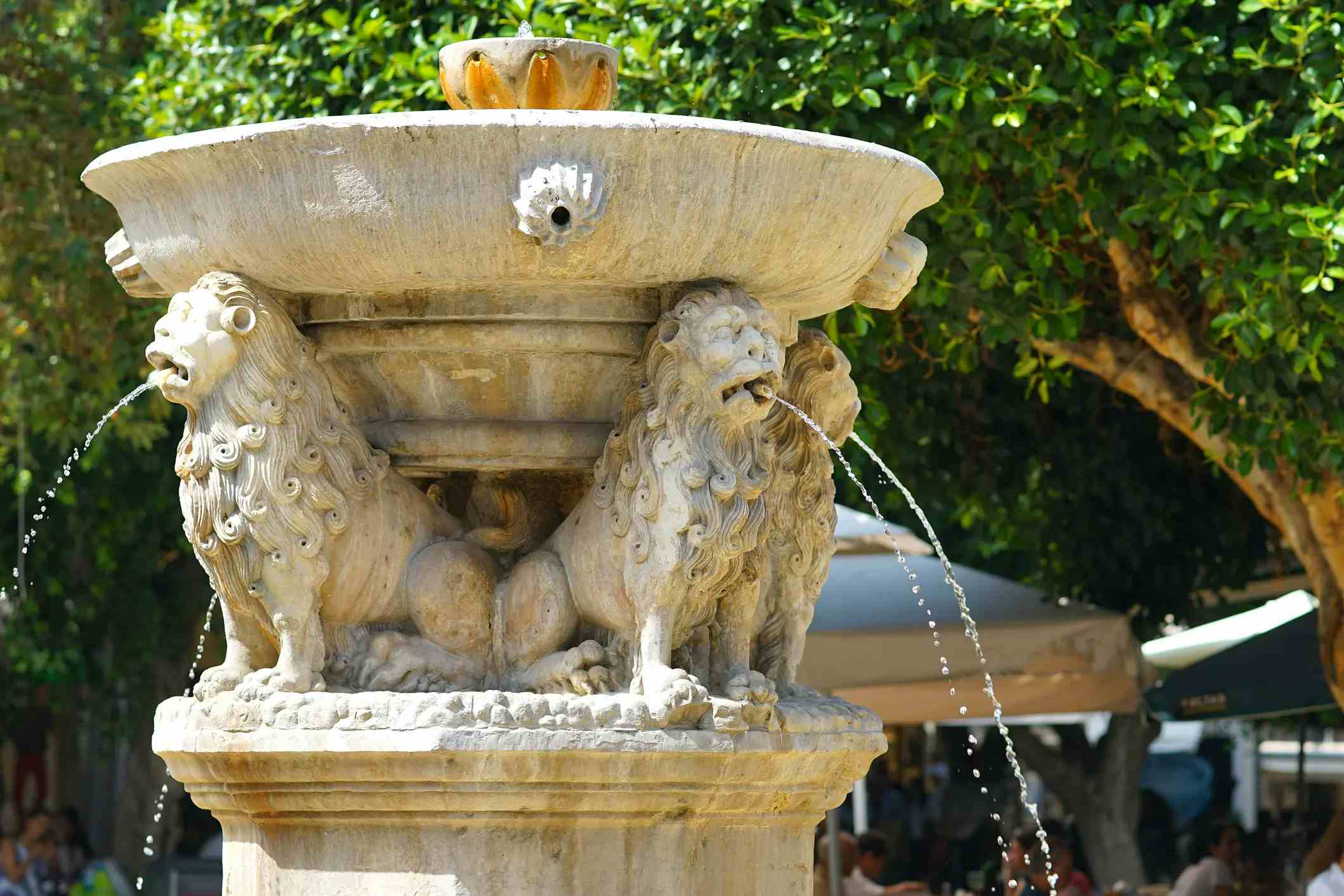 莫罗西尼狮子喷泉 image