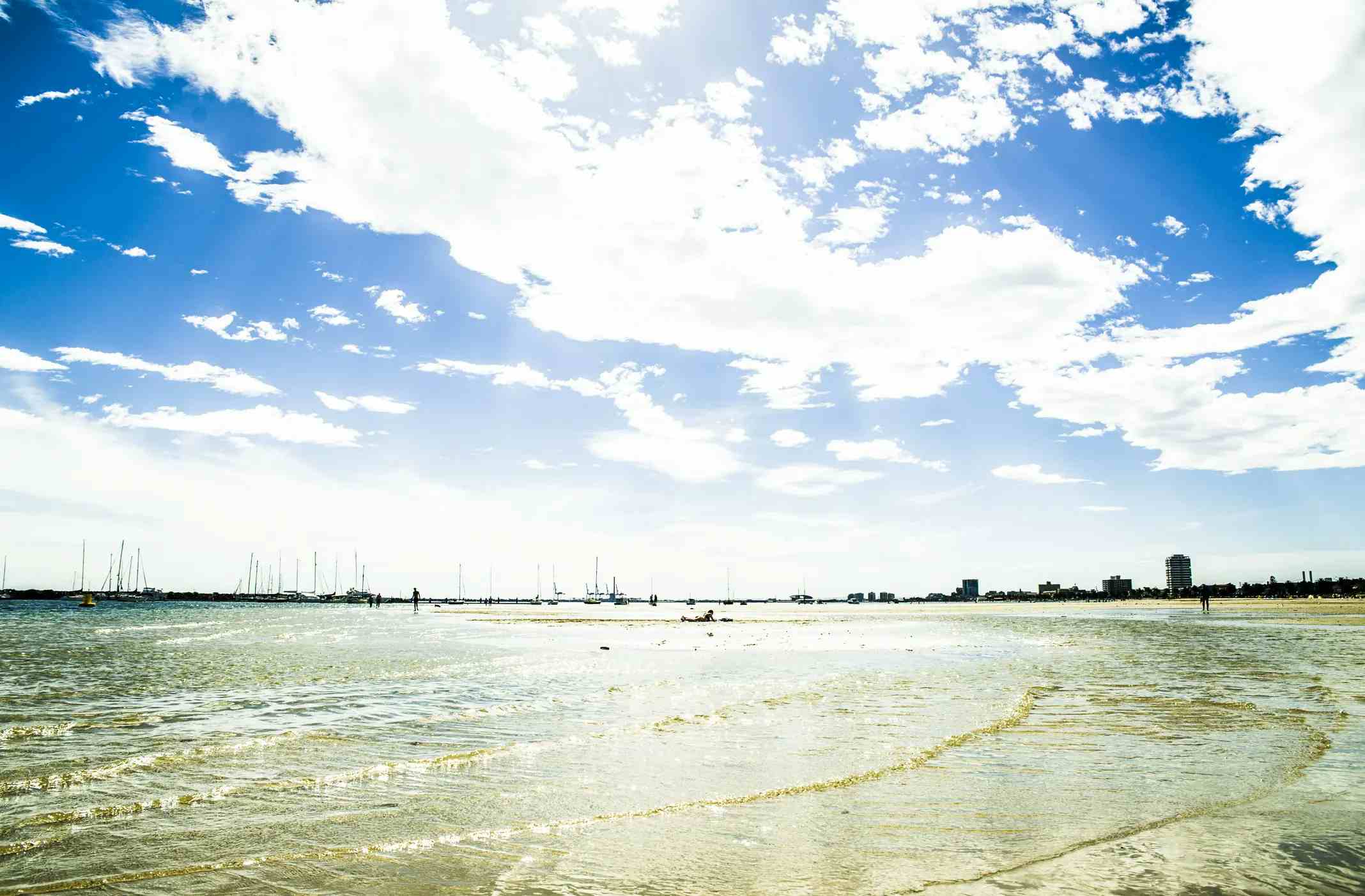 St Kilda beach image